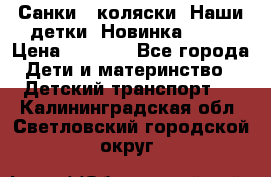 Санки - коляски “Наши детки“ Новинка 2017 › Цена ­ 4 090 - Все города Дети и материнство » Детский транспорт   . Калининградская обл.,Светловский городской округ 